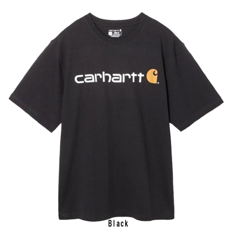 Carhartt(カーハート)Tシャツ 半袖 ロゴ グラフィック ルーズフィット プリント 大きめ ヘビーウェイト カジュアル メンズ Logo Graphic T-Shirt K195