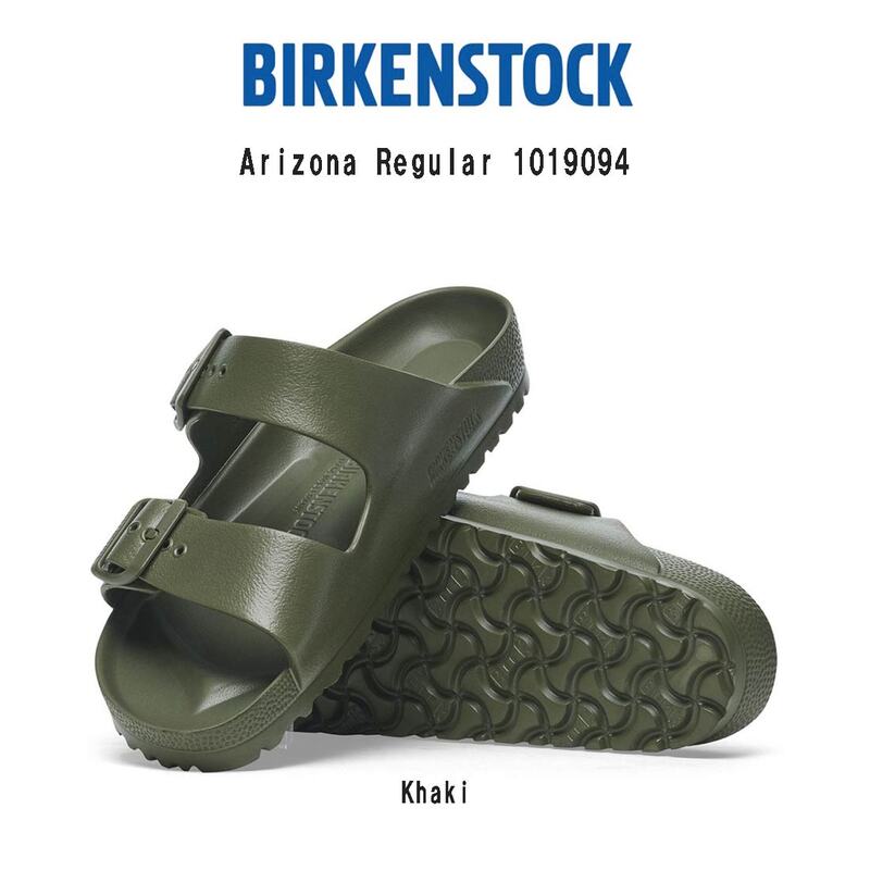 BIRKENSTOCK(ビルケンシュトック)アリゾナ サンダル スリッパ コンフォート 軽量 EVA レギュラー カーキ ユニセックス ビルケン Arizona Regular 1019094