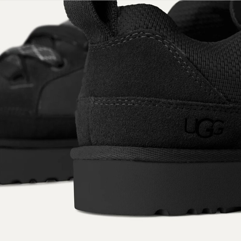 UGG(アグ)レディース ロー ローメル スニーカー シューズ レースアップ ツートン 異素材MIX ロゴ ローカット 厚底 カジュアル 靴 W Lo Lowmel 1168890