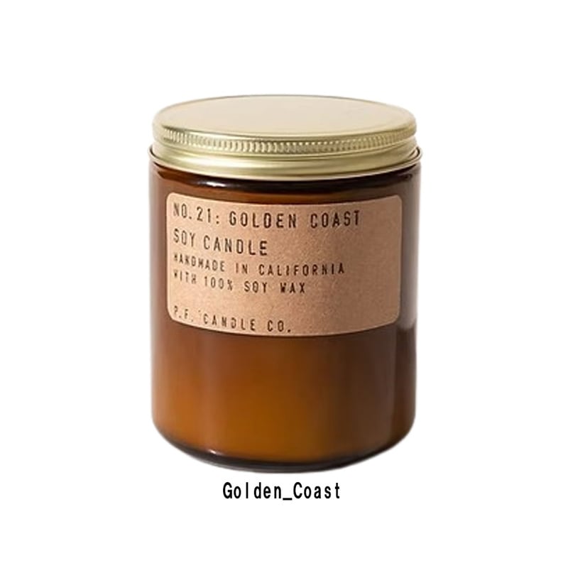 P.F.Candle Co.(ピーエフ・キャンドル)アロマキャンドル ゴールデンコースト フレグランス ソイワックス クラフト インテリア 人気 ギフト GOLDEN COAST SC21