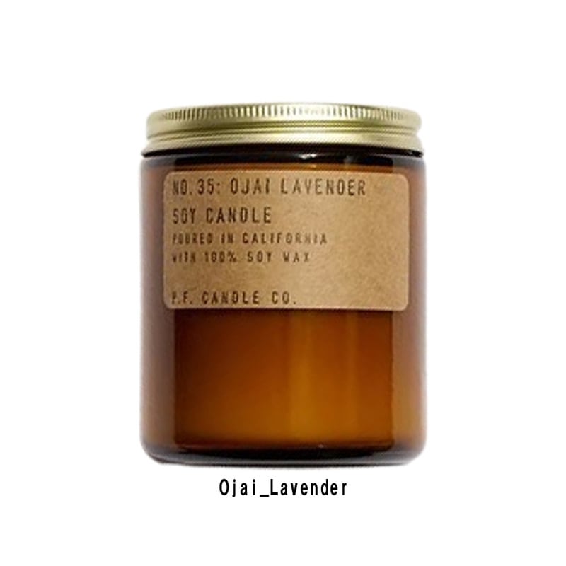 P.F.Candle Co.(ピーエフ・キャンドル)アロマキャンドル オーハイ ラベンダー オレンジ シトラス ソイワックス クラフト インテリア ギフト OJAI LAVENDER SC35