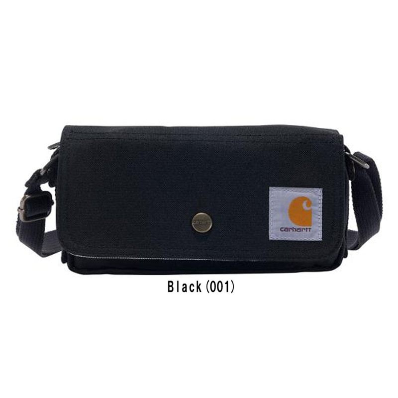 Carhartt(カーハート)ショルダーバッグ クロスボディ バッグ ポーチ 斜めがけ 2WAY コンパクト ロゴ 小物入れ アウトドア メンズ レディース B0000512