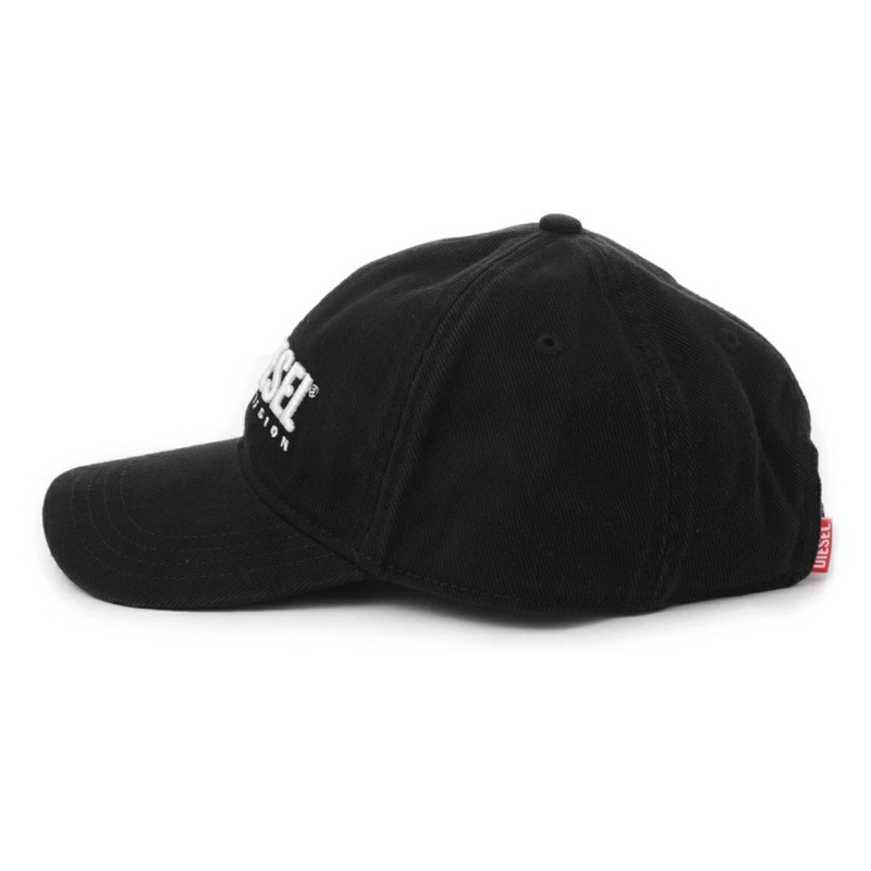 DIESEL(ディーゼル)キャップ ロゴ コットン 6パネル メンズ ユニセックス CORRY-DIV-WASH HAT A113560PFAA