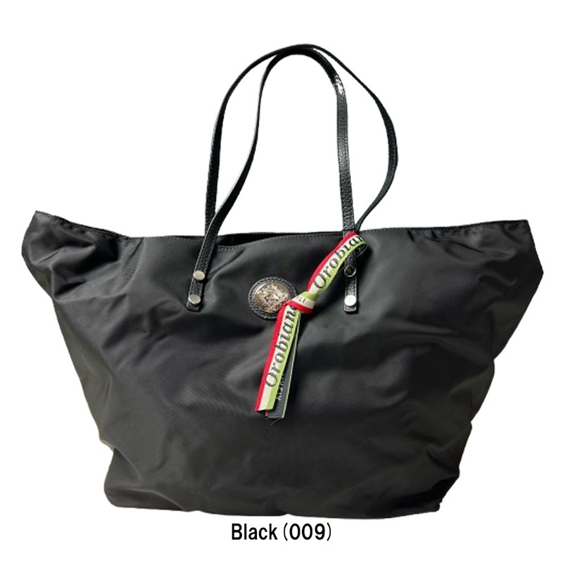 Orobianco(オロビアンコ)トートバッグ 通勤バッグ ビジネスバッグ メンズ ユニセックス ブラック ナイロン BARRADYZIP-BLKN