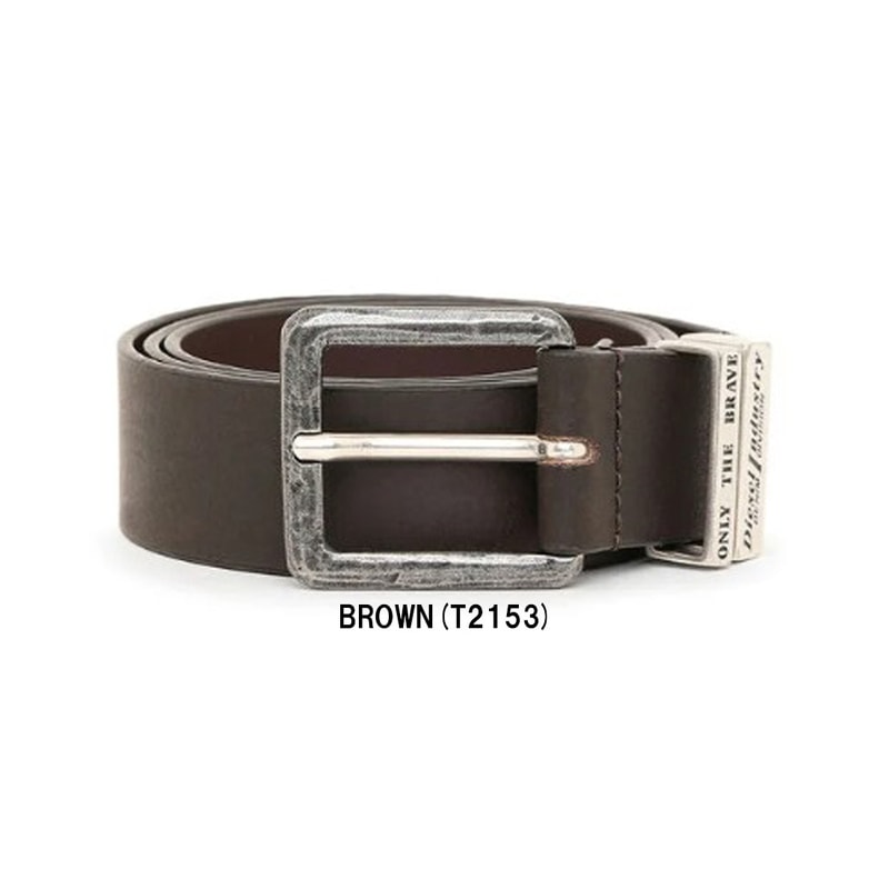DIESEL(ディーゼル)ベルト カジュアル B-GUARANTEE-A レザー 革 メンズ 男性用 調節不可 X08532PR227