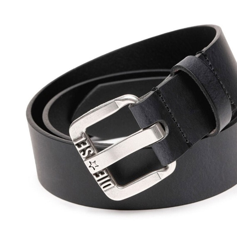 DIESEL(ディーゼル)ベルト ロゴ カジュアル ストリート B-STAR II レザー 革 メンズ 男性用 調節不可 X08881P1913