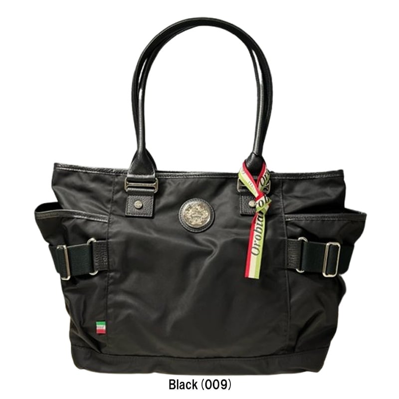 Orobianco(オロビアンコ)トートバッグ 通勤バッグ ビジネスバッグ メンズ ユニセックス ブラック ナイロン GRYDA-BLKN
