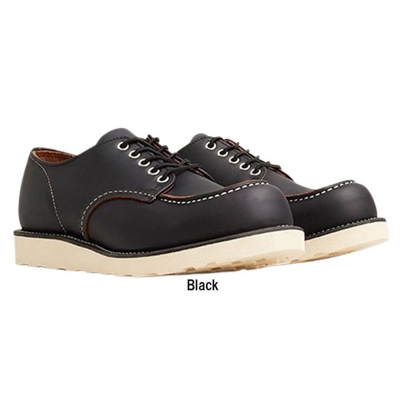 RED WING(レッドウィング)クラシックモック オックスフォード ブーツ 革 レザー ブラック 黒 レースアップ メンズ 革靴 CLASSIC MOC OXFORD #8090