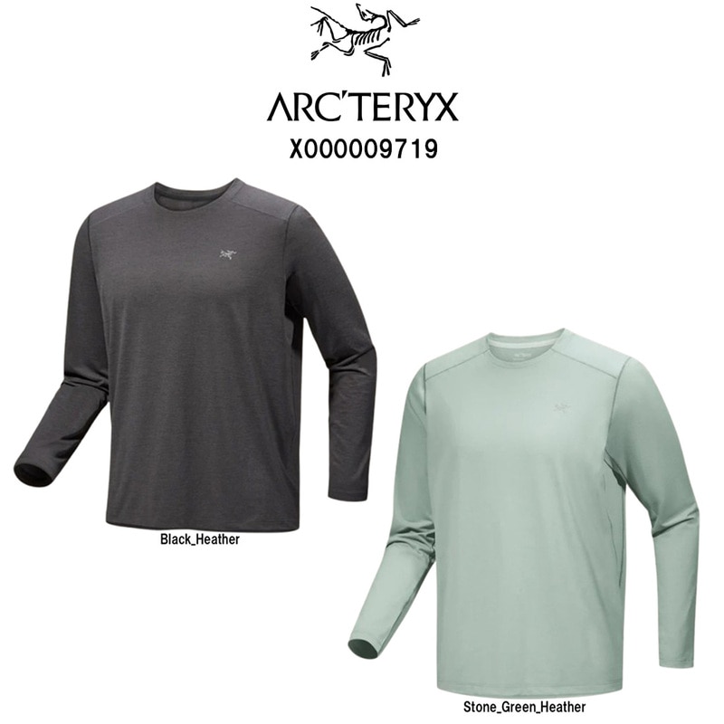 ARC'TERYX(アークテリクス)Tシャツ 長袖 コーマック クルーネック レギュラーフィット ロングスリーブ メンズ 男性 X000009719