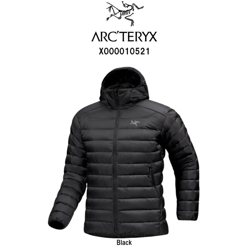 ARC'TERYX(アークテリクス)ダウンジャケット セリウム フーディ アウター コンパクト トリムフィット 軽量 メンズ 男性 X000010521