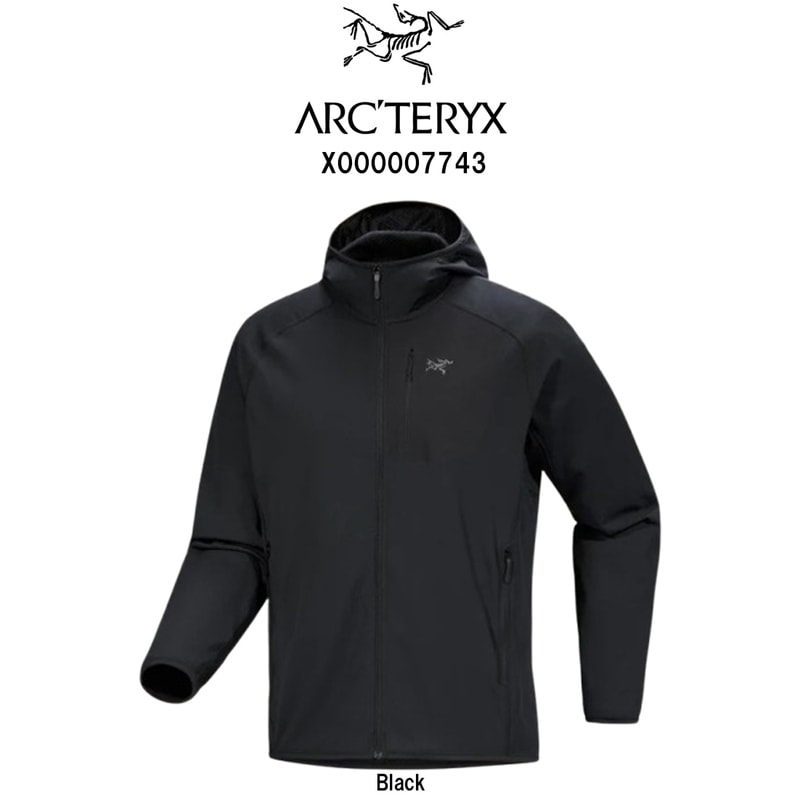 ARC'TERYX(アークテリクス)パーカー デルタ フーディ フリース トリムフィット アウター フード ロゴ メンズ 男性 X000007743