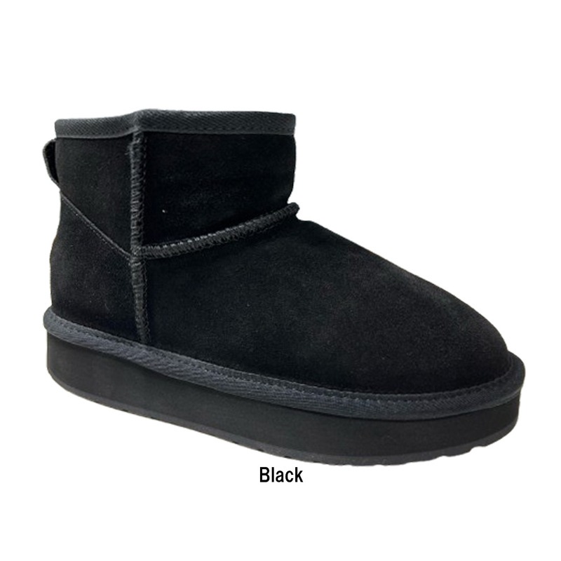 EMU(エミュー)ムートン ブーツ シープスキン ショート プラットフォーム マイクロ ウール 厚底 レディース 靴 Platform Micro Wool 2.0 W13252