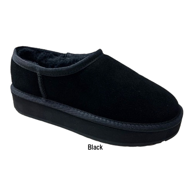 EMU(エミュー)ムートン スリッポン シューズ シープスキン プラットフォーム ピコ ウール 厚底 レディース 靴 Platform Pico Wool W13253