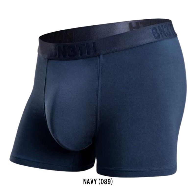 BN3TH(ベニス)ボクサーパンツ インナーポケット付 メンズ シンプル スポーツ 男性用下着 Classic Icon Trunk With Fly M211022