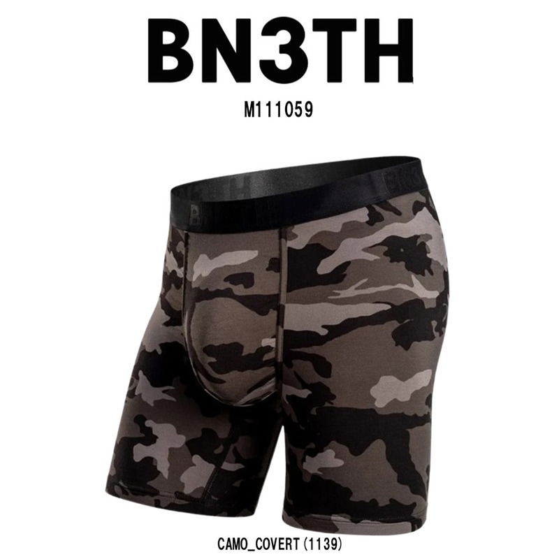 (SALE)BN3TH(ベニス)ボクサーパンツ クラシック ボクサーブリーフ インナーポケット付 ポーチ メンズ 男性用 下着 Classic Icon Boxer Brief M111059
