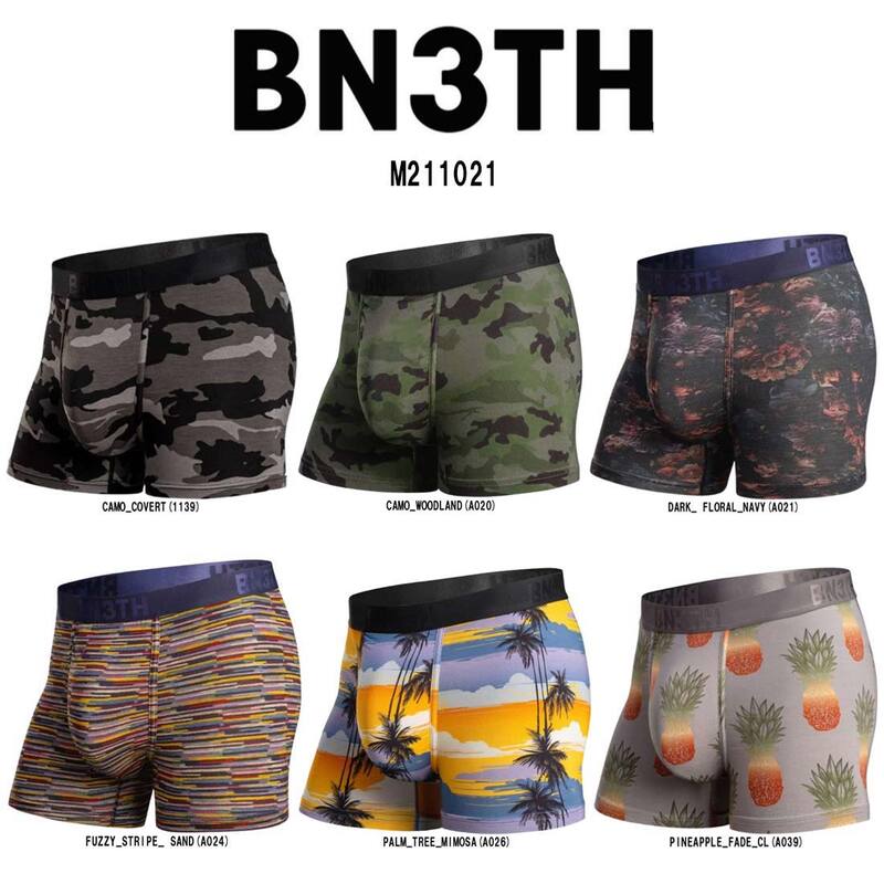 BN3TH(ベニス)ボクサーパンツ クラシック ボクサーブリーフ インナーポケット付 メンズ 男性用 下着 MYPAKAGE M211021