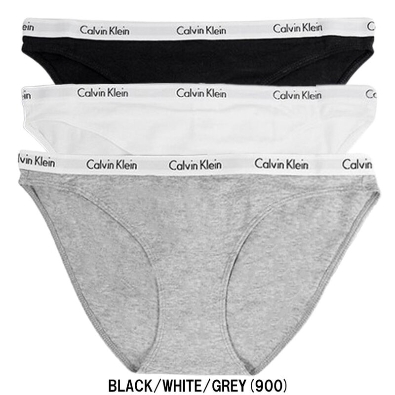 Calvin Klein(カルバンクライン)ck レディース ショーツ 3枚組 セット アソート パンツ アンダーウェア ロゴ コットン お買い得 女性用 下着 QP1258O
