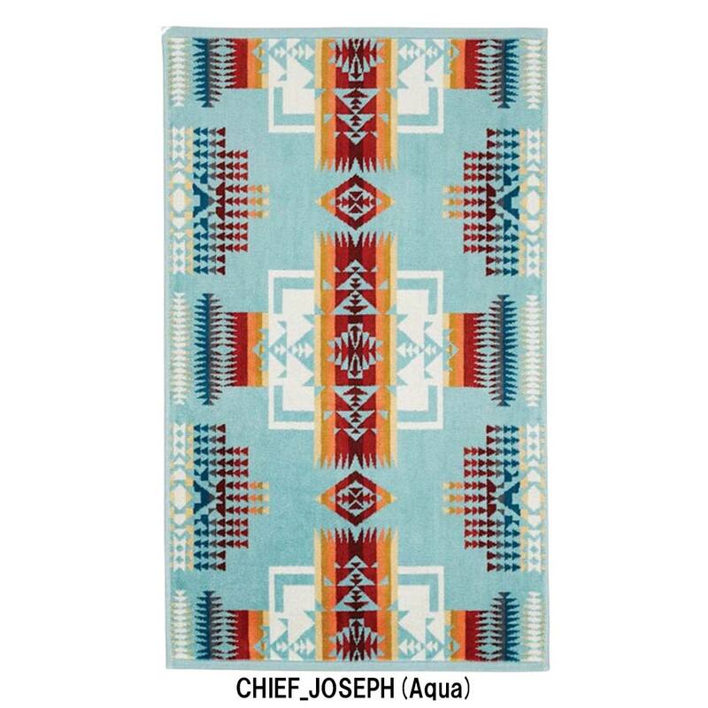 PENDLETON(ペンドルトン)ハンドタオル フェイスタオル コットン ジャガード タオル ビーチ プール レジャー アウトドア 76.2x45.7cm ギフト 総柄 XB219