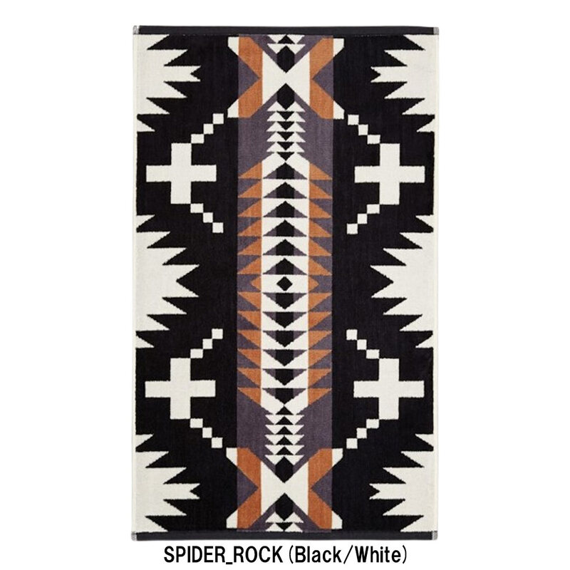 PENDLETON(ペンドルトン)ハンドタオル フェイスタオル コットン ジャガード タオル ビーチ プール レジャー アウトドア 76.2x45.7cm ギフト 総柄 XB219