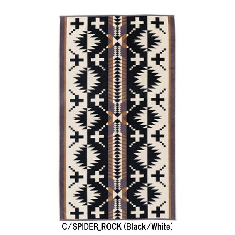 PENDLETON(ペンドルトン)スパタオル バスタオル オーバーサイズ ジャガード ブランケット ラグ インテリア アウトドア プール 177x101cm 大判 XB233