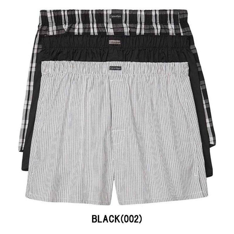 Calvin Klein(カルバンクライン)トランクス ボクサー 3枚セット コットン 綿 メンズ 男性用 下着 NB4006