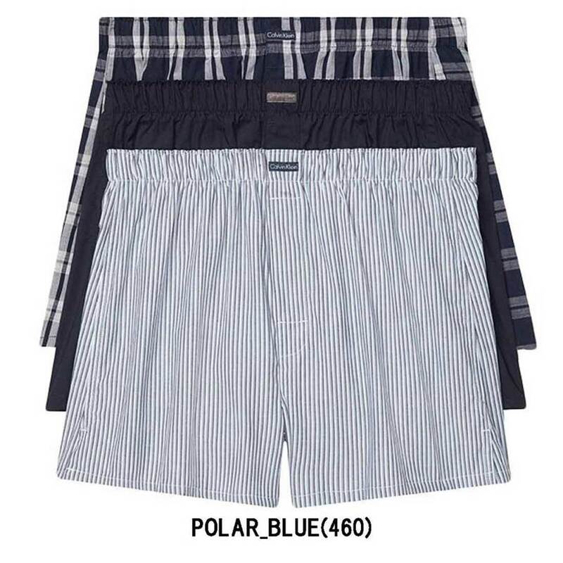 Calvin Klein(カルバンクライン)トランクス ボクサー 3枚セット コットン 綿 メンズ 男性用 下着 NB4006