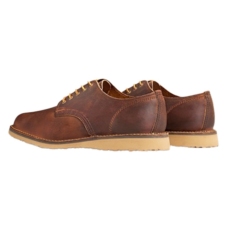 RED WING(レッドウィング)ウィークエンダー オックスフォード シューズ 革靴 レースアップ レザー ブラウン カッパー メンズ WEEKENDER OXFORD #3604