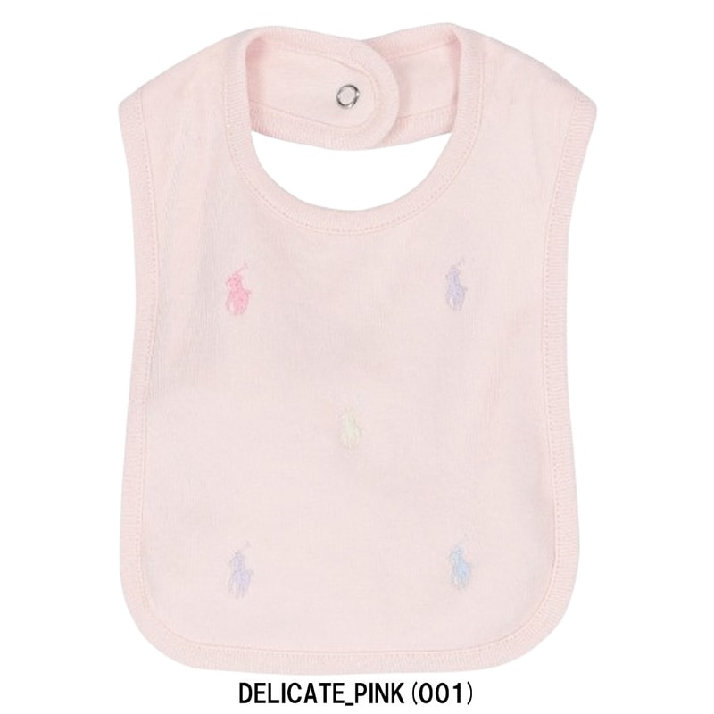 POLO RALPH LAUREN(ポロ ラルフローレン)スタイ よだれかけ 赤ちゃん ベビー 女の子 男の子 出産祝い ギフト ポニー ロゴ ピンク ギフト 310876689