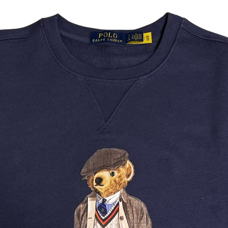 POLO RALPH LAUREN(ポロ ラルフローレン)スウェット トレーナー トップス 長袖 くま ポロベア ネイビー 裏起毛 ギフト プレゼント メンズ 710980305