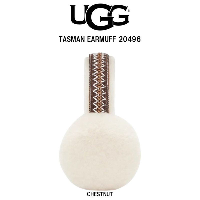 UGG(アグ)イヤーマフ 耳あて イヤマフ シープスキン もこもこ タスマン 防寒 ギフト 通勤 通学 TASMAN EARMUFF 20496