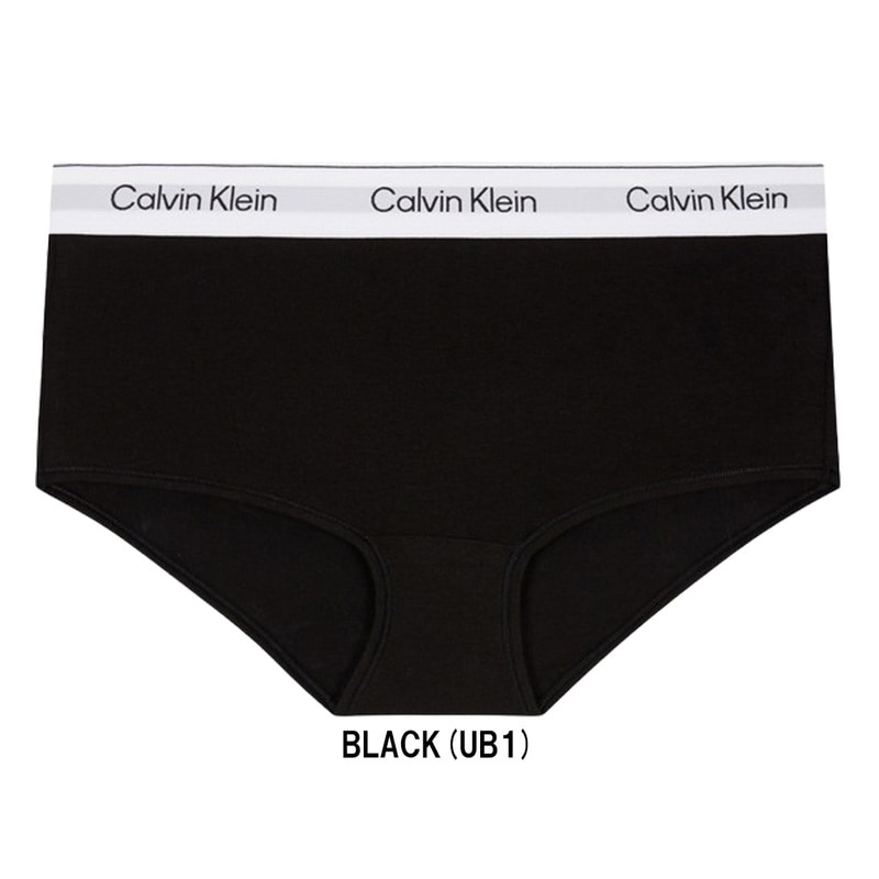 Calvin Klein(カルバンクライン)ck レディース ボーイショーツ アイコン コットン ショーツ ロゴ ストレッチ スポーツ 女性用 下着 インナー 1PK QF8527
