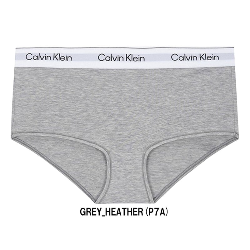 Calvin Klein(カルバンクライン)ck レディース ボーイショーツ アイコン コットン ショーツ ロゴ ストレッチ スポーツ 女性用 下着 インナー 1PK QF8527