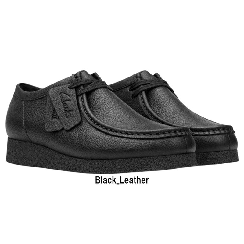 CLARKS(クラークス)メンズ ワラビー エヴォ ブラック レザー レース