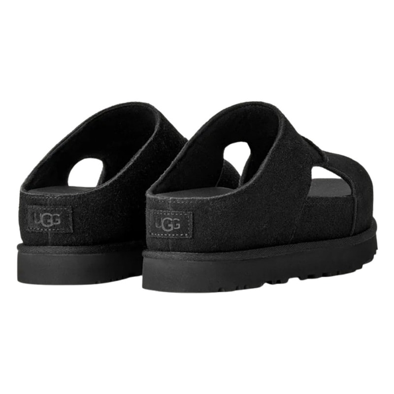 (SALE)UGG(アグ)レディース ゴールデンスター ハイ カットアウト スライド サンダル スリッポン 厚底 スエード W GOLDENSTAR HI CUTOUT SLIDE 1175132