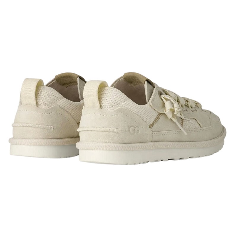 UGG(アグ)レディース ミニメル スニーカー ローカット レースアップ シューズ 異素材 スエード ツートーン ロゴ カジュアル 靴 1175301