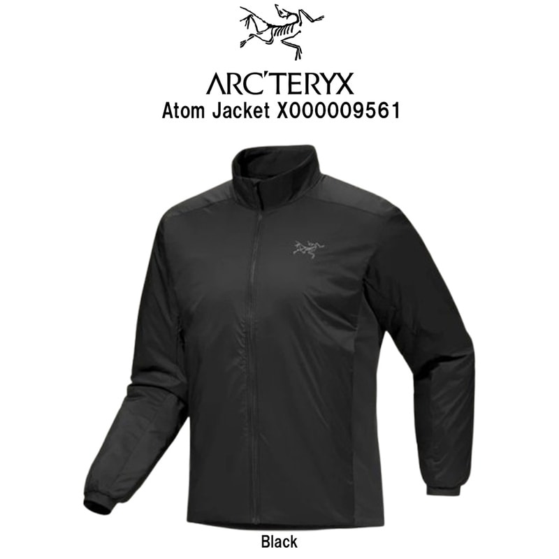 ARC'TERYX(アークテリクス)アトム ジャケット トリムフィット アウター ロゴ ナイロン 軽量 ハイキング アウトドア メンズ 男性 X000009561