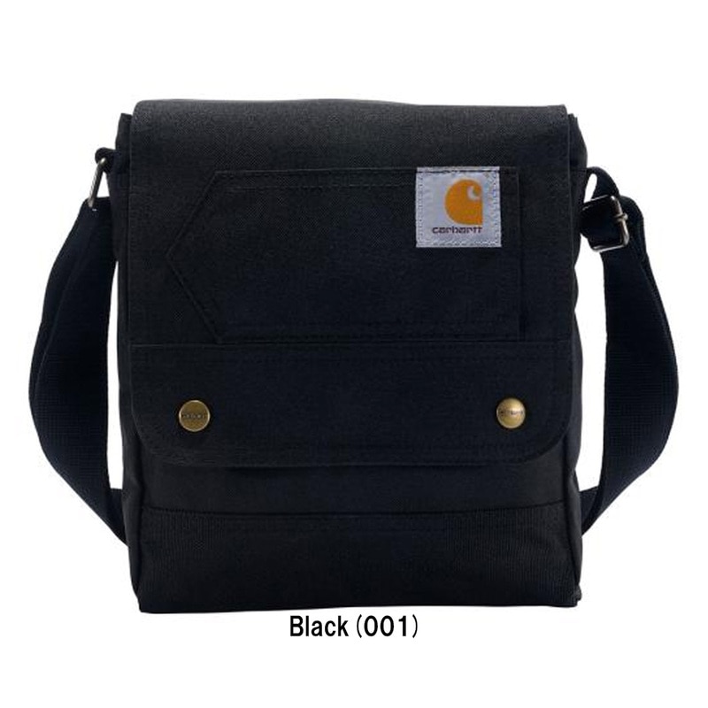 Carhartt(カーハート)ショルダーバッグ フラップ バッグ 斜めがけ クロスボディ ロゴ アウトドア 鞄 通勤 通学 メンズ レディース B0000513