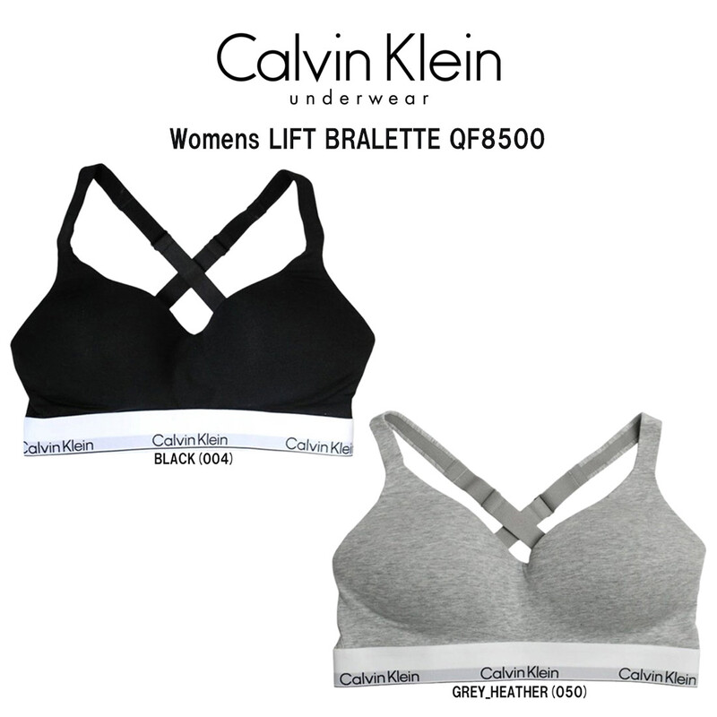 Calvin Klein(カルバンクライン)ck レディース ブラレット ブラジャー バンド チューブトップ ワイヤーレス 2WAY ストラップ アンダーウェア 下着 QF8500