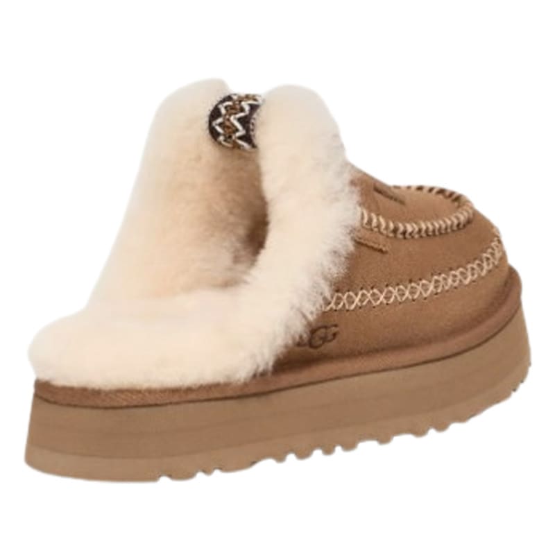 UGG(アグ)レディース ディスケット アルパイン スリッポン シープスキン スエード ステッチ 厚底 ブレイド クロッグ サンダル 靴 1158260