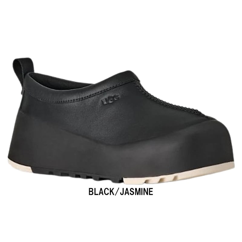 UGG(アグ)レディース タスマン ストリート ストリートスケープ レザー スリッポン 防水 レインシューズ クロッグ サンダル 1174012