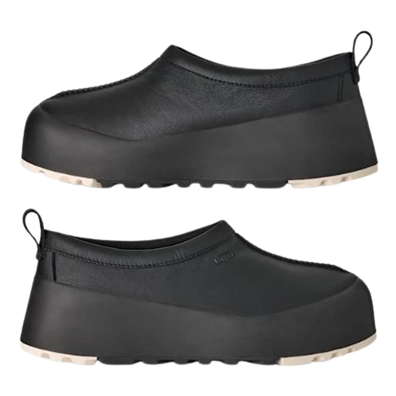 UGG(アグ)レディース タスマン ストリート ストリートスケープ レザー スリッポン 防水 レインシューズ クロッグ サンダル 1174012