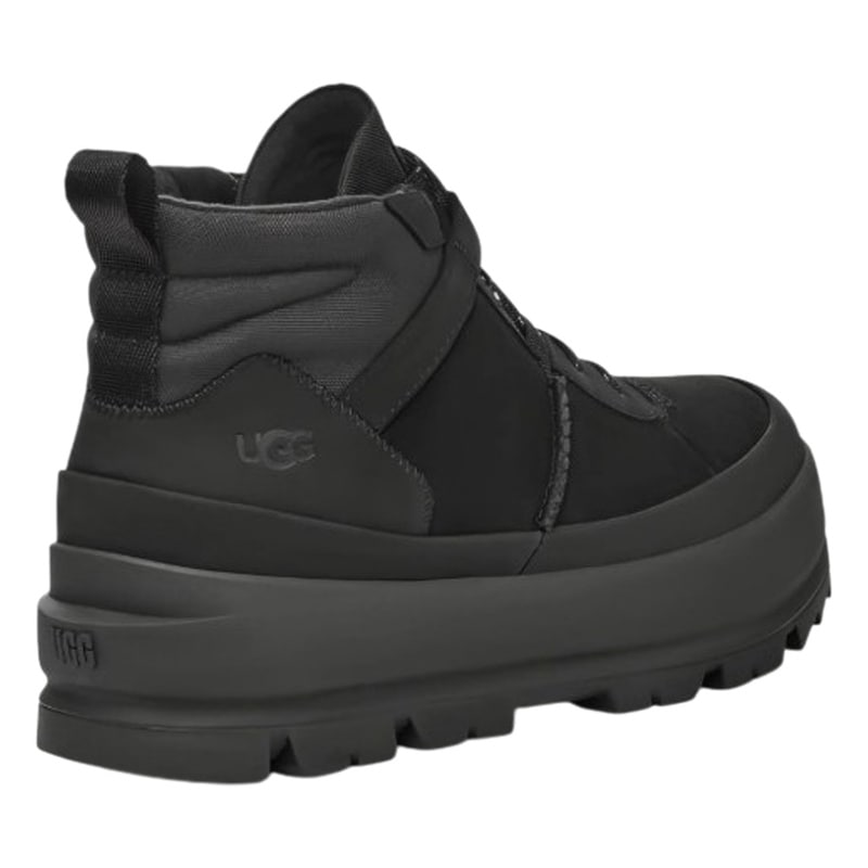UGG(アグ)メンズ ザ UGG ラグ チャッカ ブーツ レースアップ キャンバス ヌバック ロゴ 耐水 はっ水 厚底 シューズ 男性用 1158214