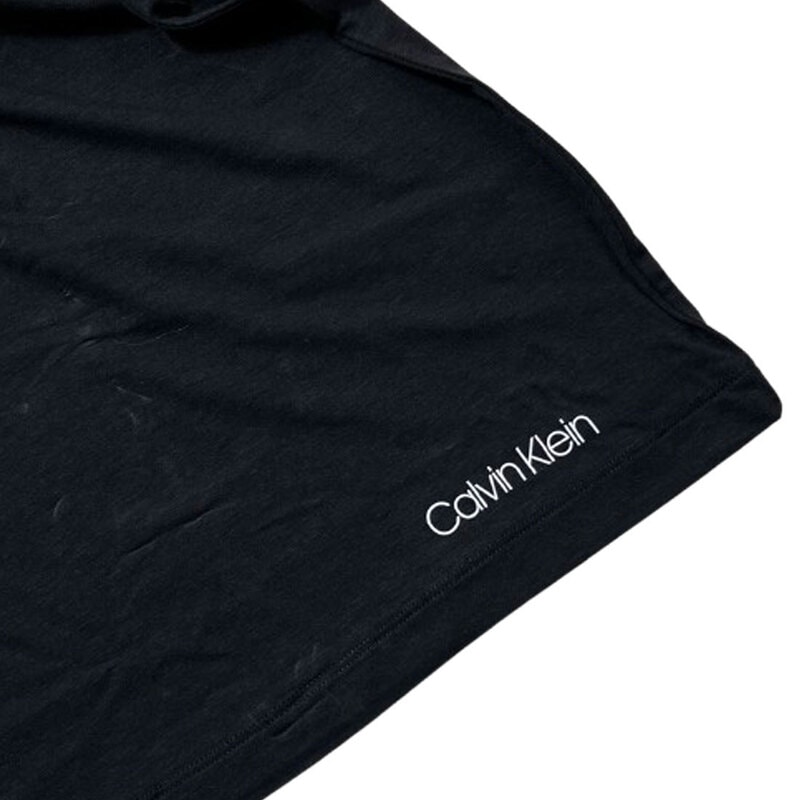 (SALE)Calvin Klein(カルバンクライン)ck レディース スリープウェア ルームウェア Tシャツ ショートパンツ セット 半袖 Vネック ロゴ インナー QP2604O