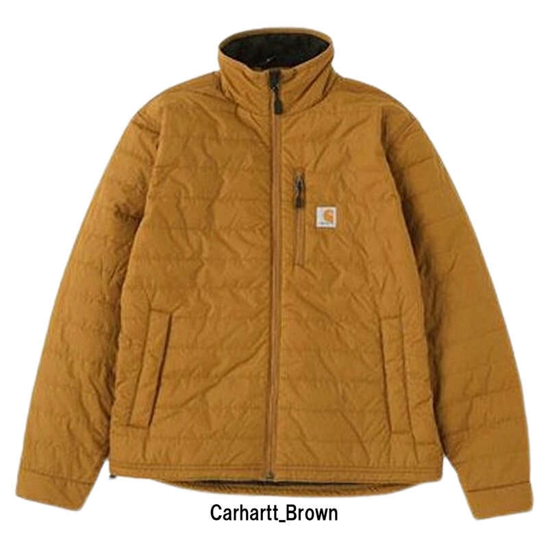Carhartt(カーハート)メンズ ダウンジャケット 中綿 ギリアム アウター キルティング ナイロンジャケット 撥水 軽量 防寒 Mens Gilliam jacket 102208