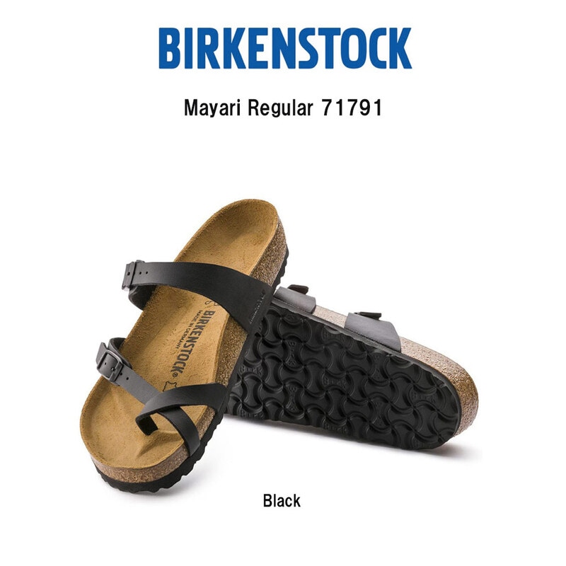 (SALE)BIRKENSTOCK(ビルケンシュトック)マヤリ ビルコフロー サンダル ループ ストラップ コンフォート ブラック レギュラー ユニセックス ビルケン 71791
