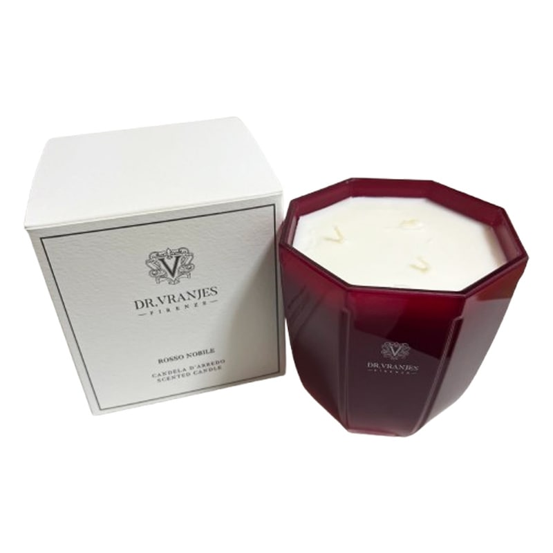 DR.VRANJES(ドットール・ヴラニエス)アロマキャンドル レッドトルマリン ロッソノービレ 500g ギフト インテリア ROSSO NOBILE CND001605AMEU