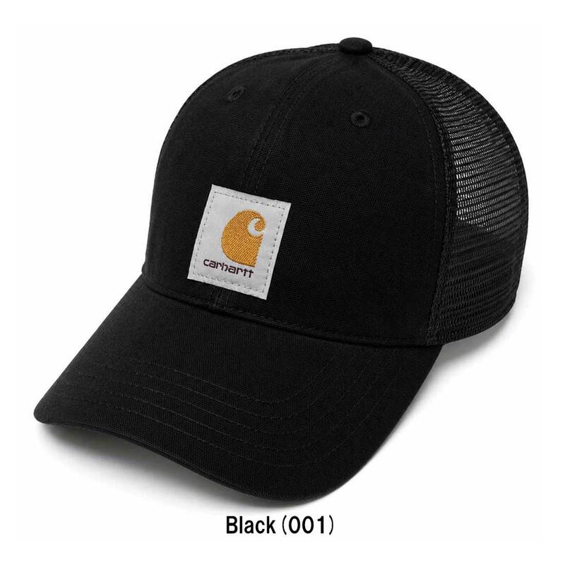 Carhartt(カーハート)キャップ キャンバス メッシュ ロゴ 帽子 スナップバック アジャスター アクセサリ メンズ レディース シンプル カジュアル 100286