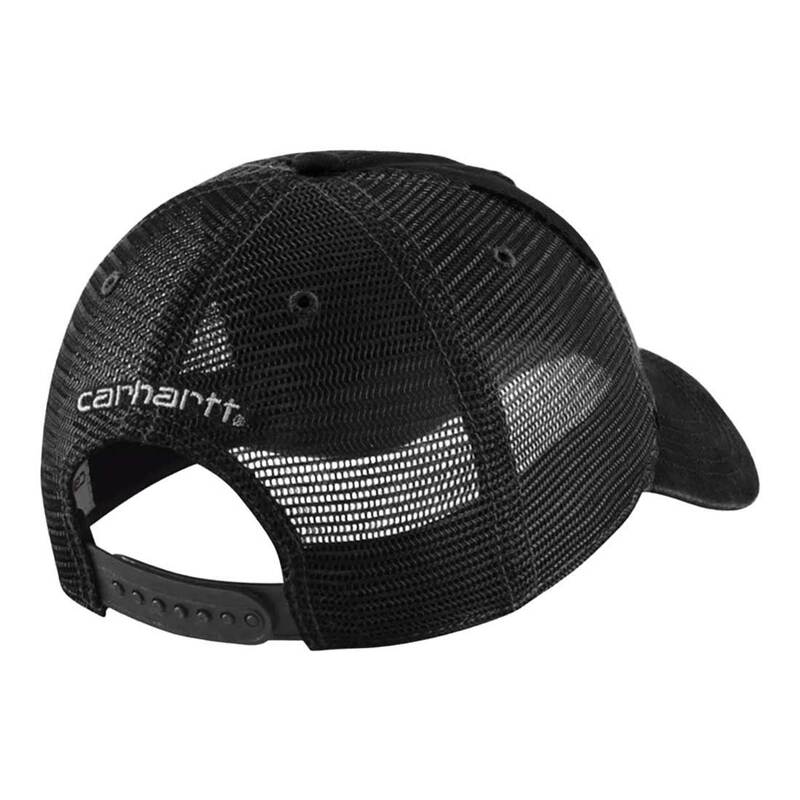 Carhartt(カーハート)キャップ キャンバス メッシュ ロゴ 帽子 スナップバック アジャスター アクセサリ メンズ レディース シンプル カジュアル 100286