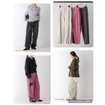 ��ͽ�������YENN(������)/BOX TUCK PEG PANT(11��������ͽ��)
