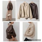 ��ͽ�������YENN(������)/LEATHER LIKE BLOUSON(11��������ͽ��)
